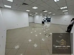 Spacious commercial shop for rent near Ajman Corniche, 4,400 sq ft, prime location near Bahi Hotel