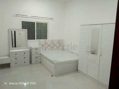 White 4-piece Bedroom Set: Bed, Wardrobe, Dresser  Nightstand
