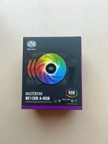 Cooler Master MasterFan MF120R ARGB - Brand New Boxed (120mm RGB Fans)