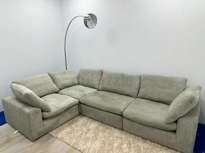 Perfect condition pan Emirates modular sofa