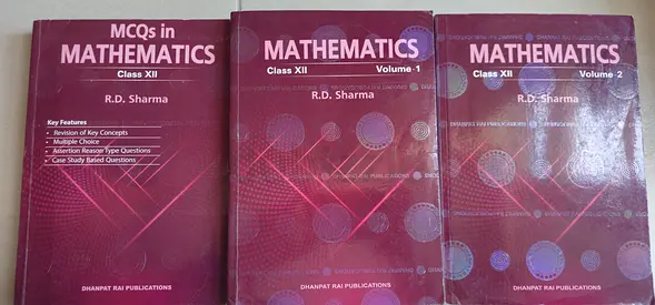 Grade 12 RD Sharma Books Bundle (JEE Prep)