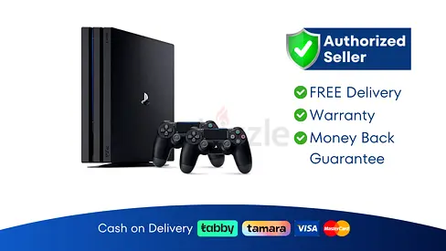 Sony PlayStation 4 Pro - 1 TB With 2 Controller Brand New | Warranty | FREE Delivery