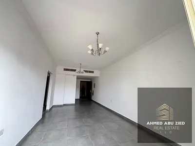 Apartment for rent in Ajman, Al Nuaimiya 1, behind Al Ain Hotel. One bedroom and living room, large kitchen, central air conditioning and gas, balcony