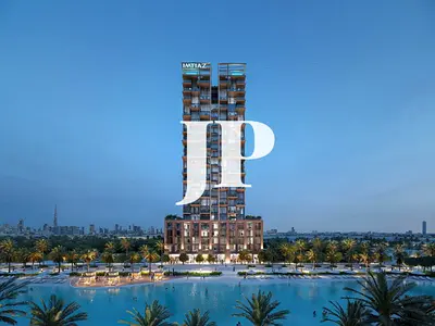 1BR مفروشة بالكامل | وينوود هورايزون | إطلالة على لاجون دبي