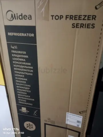 Midea Top Freezer Refrigerator - Brand New in Box