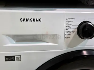Samsung Front Load Washing Machine - 8kg Sharaf DG 1year extra warranty (New price 1400)