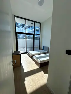 2BR Ground Floor Apartment with Private Yard in Masdar City 🏡