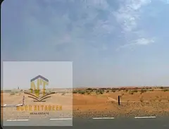 Residential land for sale in Al-Balida 1 – Sharjah. Installments over two years. Permit: Two villa