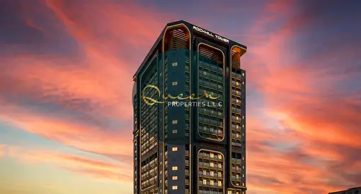 استوديو Rock Hill عجمان على الشيخ محمد بن زايد، 516-694 قدم مرافق كاملة، تسليم 2029، موقع مميز واستثمار قوي
