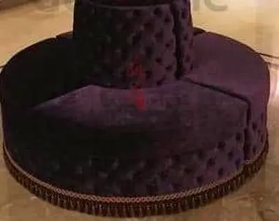 Custom made circular sofa