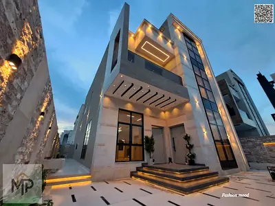 فيلا على شارع رئيسى | ارتداد كبير | عجمان | الحليو2 | بسعر شامل رسوم التسجيل وقابل للتفاوض | تملك حر| 6 غرف وغرفة خادمة ورووف.