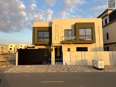 Exceptional opportunity to own a modern villa with a stone facade in Al Zahia – Ajman | 3200 sq ft ready to move in | Price includes central air condi