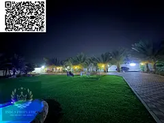 spacious luxurious 3 sided corner farmhouse avilable for sale in manama ajman