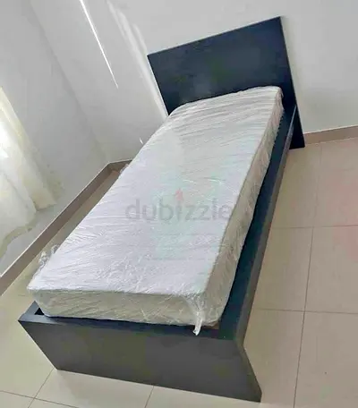 Ikea malam single bed (90*200)with  an IKEA mattress ✨