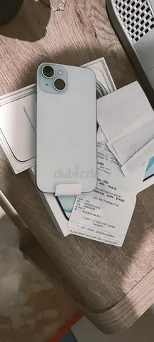 IPHONE 15#256Gb#blue #TDRA. Bought 2749 - 13/04/2026.