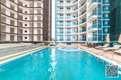 ✨ Luxury 1-Bedroom Apartment with Sea View for Monthly Rent in Oasis Towers ✨ Experience luxury 