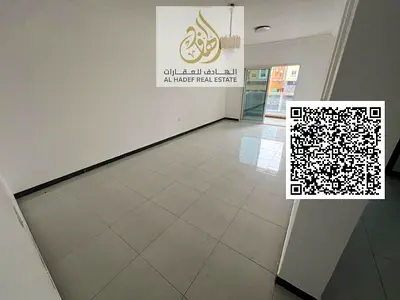 للإيجار بعجمان المويهات 3، غرفتين وصالة، 2 حمام، بلكونة، تكييف مركزي، موقع مميز مقابل مدرسة الشويفات وقريب من الخدمات. السعر 40,000 على 6 دفعات ممتازه