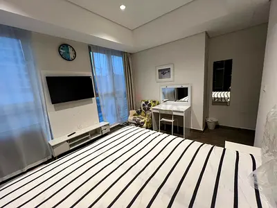 Master room attached bath Near Emirates Towers Metro