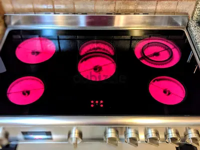 Bosch 5Burner Full Electric Cooker 90cm
