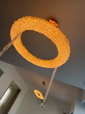 Full Cristal Modern Ceiling| 3 color change