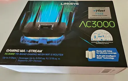 Linksys Wifi Router AC 3000