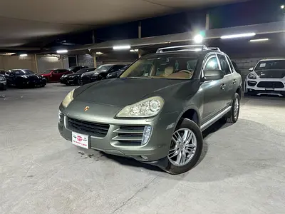 PORSCHE CAYENNE S 2008 4.8L | RARE OLIVE GREEN EXTERIOR | PANORAMIC ROOF | BEIGE INTERIOR