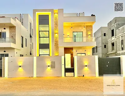 فيلا فاخرة للبيع، تجمع بين الأناقة والراحة والموقع المثالي في أحد أرقى الأحياء السكنية في عجمان.