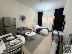🏡 Top-Class! Brand-New Fully Furnished Studio for Monthly Rent in Al Yasmeen Towers – Al Jurf 2