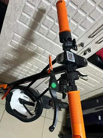 Used Orange Electric Kugoo pro 3  Scooter with Helmet - Excellent  Condition