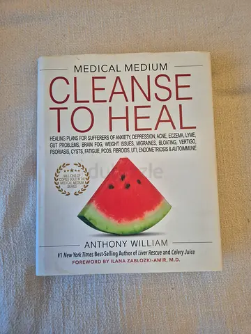 Medical Medium: Cleanse to Heal by Anthony William (Hardcover book) health  recipes