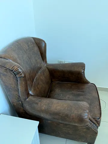 Artificial leather chair
