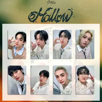8Pcs Photocards Stray Kids SKZ Hollow Album