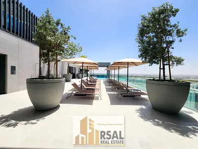 Fully Fitted Amercian Kitchen|Dishwasher|Modern Design 1BR|Resort Amenities