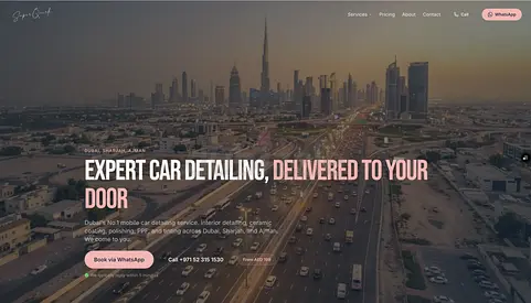 Car Detailing and Car Wash Business For Sale