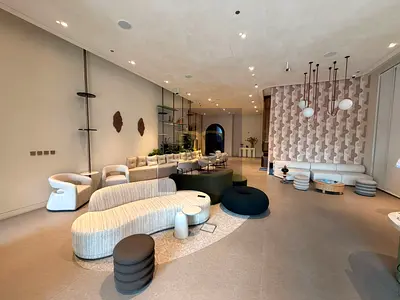 شقة استوديو | رايز ريزيدنسز JVC | شرفة وإطلالات على المدينة