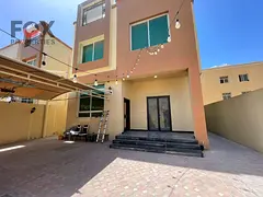 Villa for rent in Al Mowaihat 3 on main road 6 bedrooms majlis hall maid room large yard ideal famil