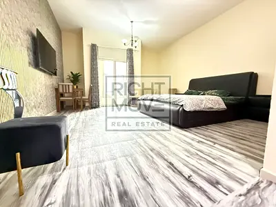 HIT STD Fully Furnished Studio with Balcony | Stylish Living in FRANCE Cluster, International City Furnished Studio | Balcony | France Cluster P-14