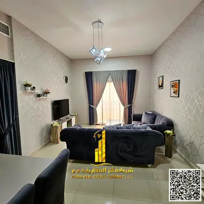 أفخم وأجمل شقة غرفة و صالة مفروشة بالكامل سوبر ديلوكس للإيجار الشهري في عجمان ✔️ شامل الفواتير و الإنترنت ⚡📶 فرش فاخر !