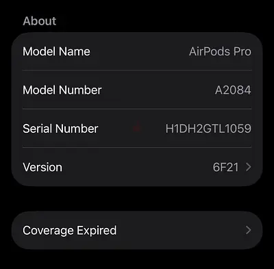 Apple Airpods pro gen1 for aed 50/-