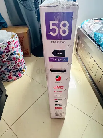 58-inch JVC Smart TV (brand new in box) - LT-58N786V