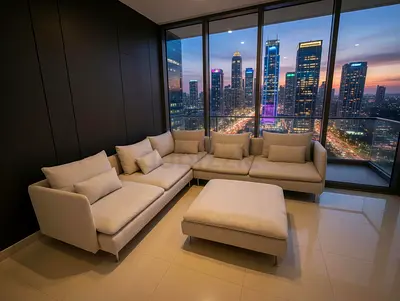 IKEA Soderhamn Corner Sofa Beige Good Condition