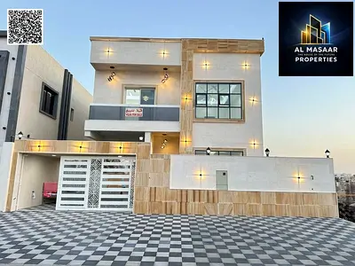 Luxury villa for sale in Ajman, Al Helio area, including registration fees