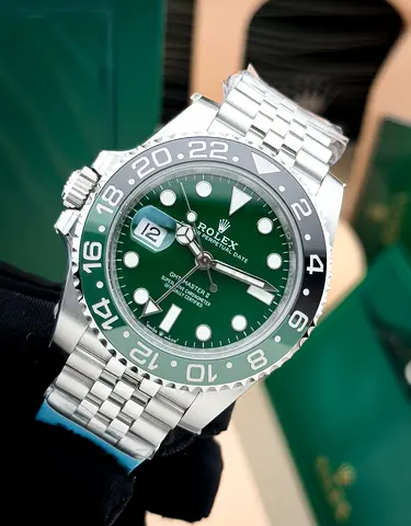 Rolex GMT-Master II Sprite Left Crown 904L Super Clone Swiss Movement
