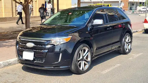 2013 FORD EDGE SPORT GULF GCC SPEC FULL OPTION SERVICE CONTRACT PANORAMIC ROOF LEATHER