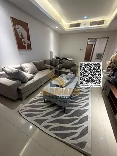 Fully Furnished 1 Bedroom Apartment for Rent in Gulfa Towers Rashidiya 1 Balcony Clock Tower View Pr