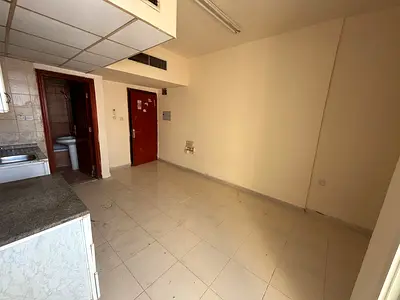 The most beautiful studios at the lowest prices. Studio for annual rent in Rawda 1, next to Sheikh Ammar Street, 20,000 in 6 installments. Balcony wit