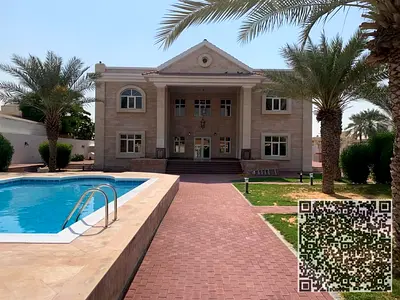 LUXURY SPECIOUS 5 MASTER BEDROOMS BIG VILLA AVAILABLE FOR RENT IN Al DARARI SHARJAH WITH SWIMMING POOL
