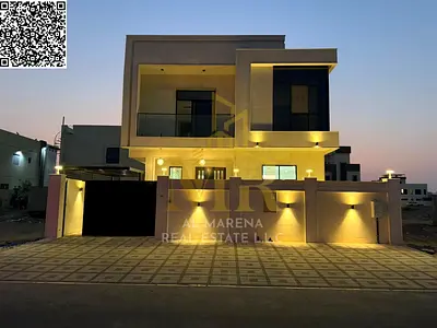 With an all-inclusive price for electricity, water, and air conditioning, own a luxurious villa for sale in Al Rawda 3 - Ajman | 5 master bedrooms | 5