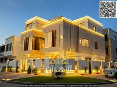 With only a 10% down payment | Own a luxury villa in Al Yasmin, Ajman | 6 master bedrooms with a poo