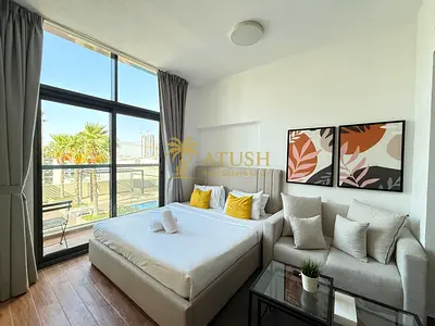 Furnished Studio | Balcony | 49,000 AED | Multiple Cheques Available